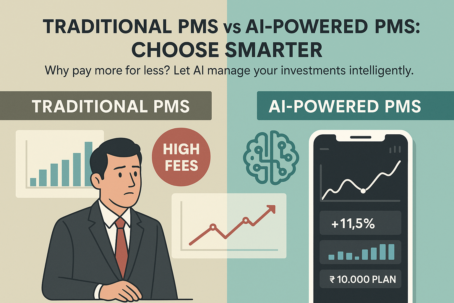 Traditional PMS vs AI based PMS 